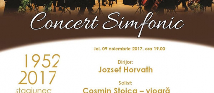 Concert simfonic - 9 noiembrie 2017