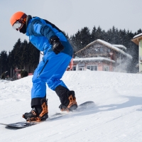 Lectii Snowboard - Sinaia 04 Ianuarie