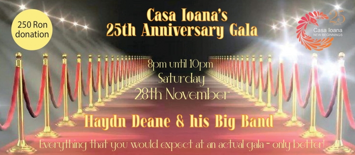 Casa Ioana's 25th Anniversary virtual Gala