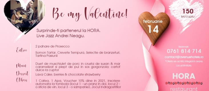 Be My Valentine @ Hora Restaurant