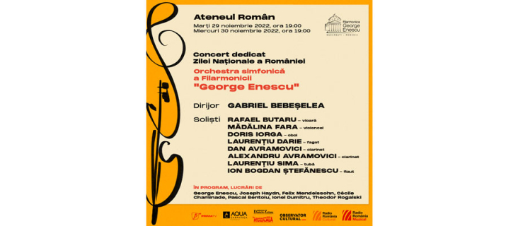 Concert dedicat Zilei Naționale a României