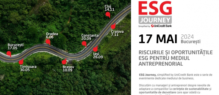 ESG Journey, Simplified by UniCredit Bank - București, 17 mai