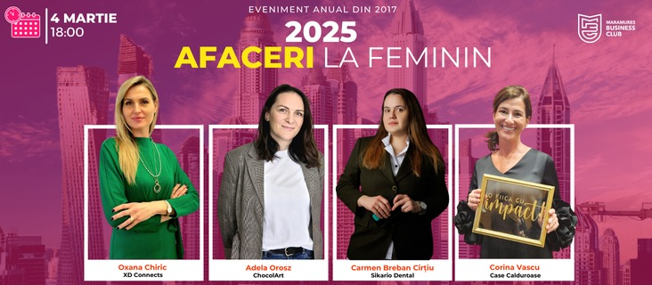 AFACERI LA FEMININ 2025